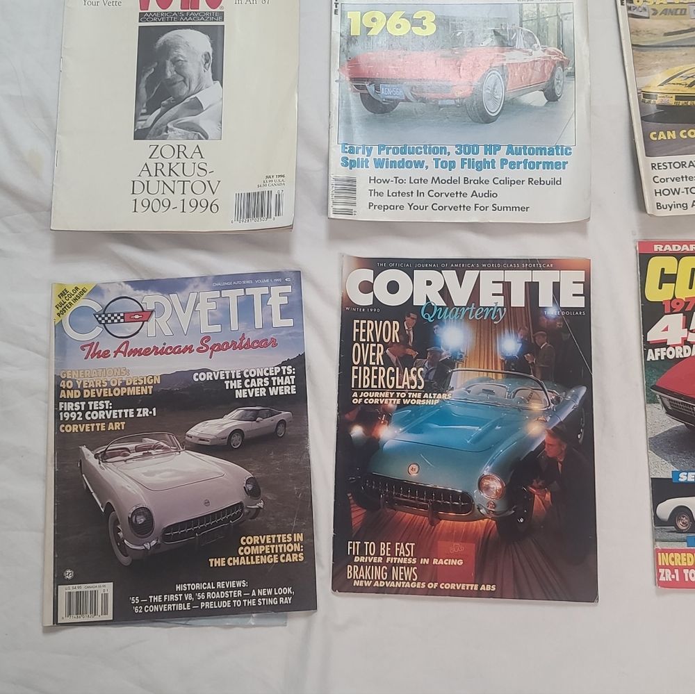 Variety Of Vintage Corvette Magazine Collection, Huge Lot - Picture 2 of 12